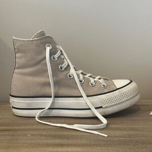 Converse Women's High-Top Sneakers - Light Brown